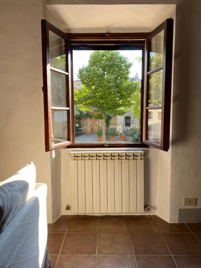 Ferienwohnung Window To Bagno Vignoni Exterior foto